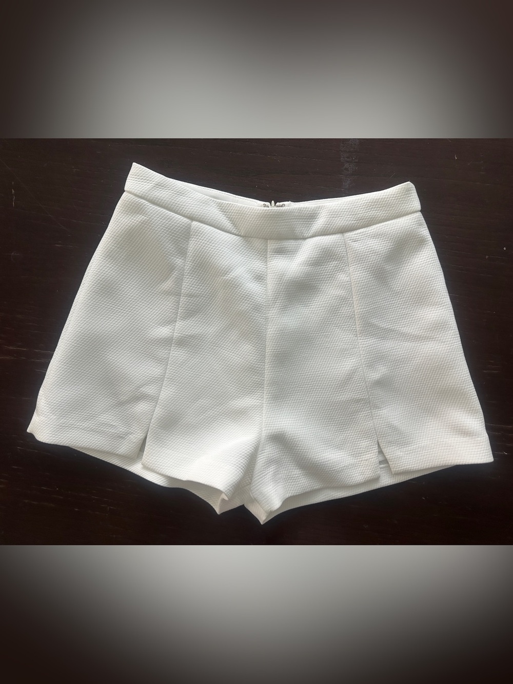After Market women’s White Textured Bandeau Top.  Size M.